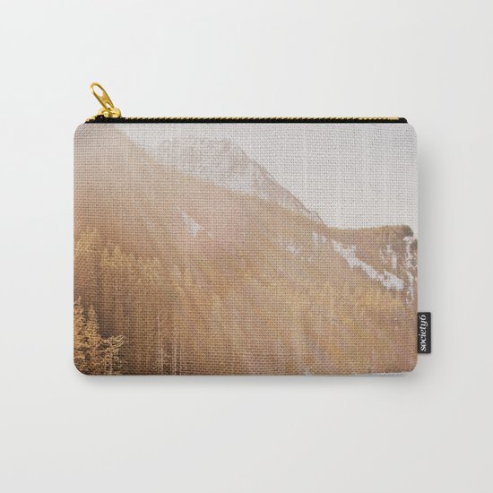 Sun Shining through the Mountains Carry-All Pouch