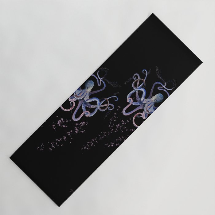 Swimming together - Octopus  Yoga Mat
