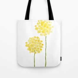 two abstract dandelions watercolor Tote Bag