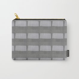 Grey on Grey Carry-All Pouch