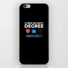 Cyber Security Analyst Engineer Computer Training iPhone Skin