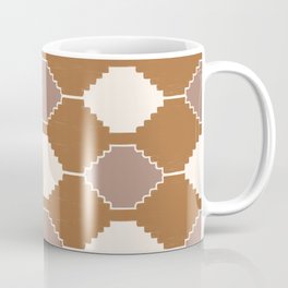 Brown + Tan Southwest Ethnic Pattern Mug
