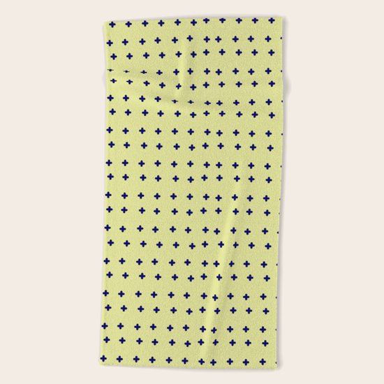 Crosses Beach Towel