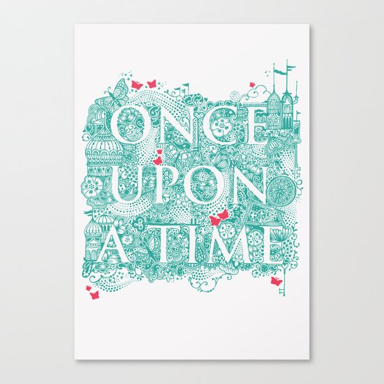Once Upon A Time Canvas Print