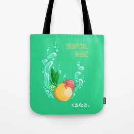 Tropical Wave Tote Bag