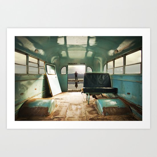 Emergency Door Art Print