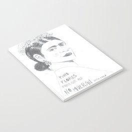 Frida - flower - Kahlo Notebook