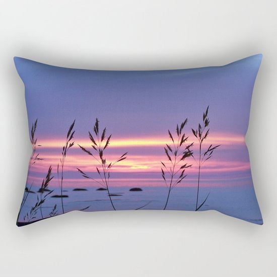 Simplicity by the Sea Rectangular Pillow