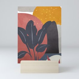 Tropical Abstract Art I Mini Art Print
