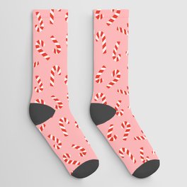 Candy Canes - Pink Socks