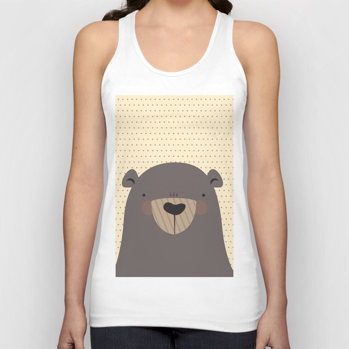 Bear Unisex Tank Top Bear Unisex Tank Top