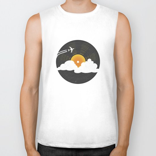 Sunburst Records Biker Tank
