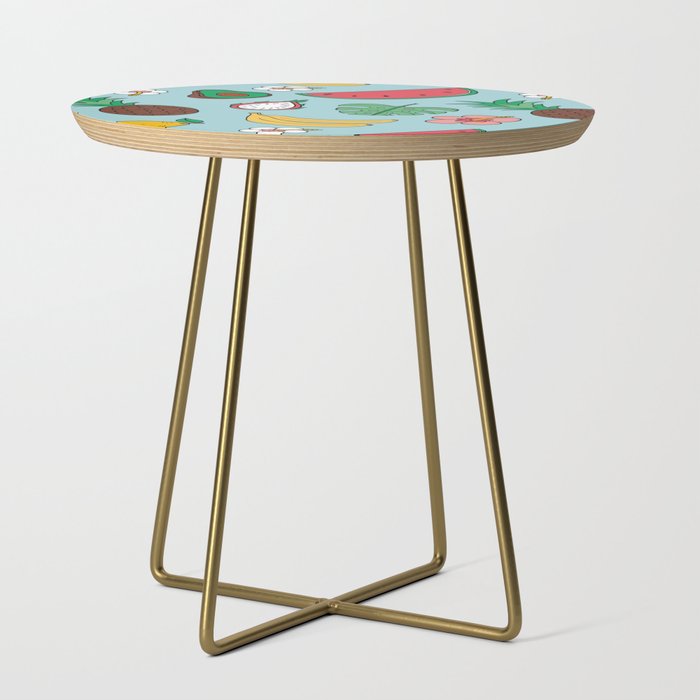 Tropical Fruits Side Table