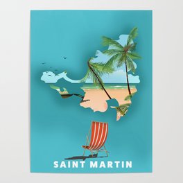 Saint Martin Poster