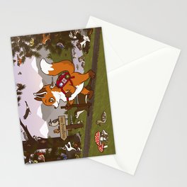 Foxy Trail Stationery Card