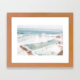 Bondi Beach - Bondi Icebergs Club Framed Art Print