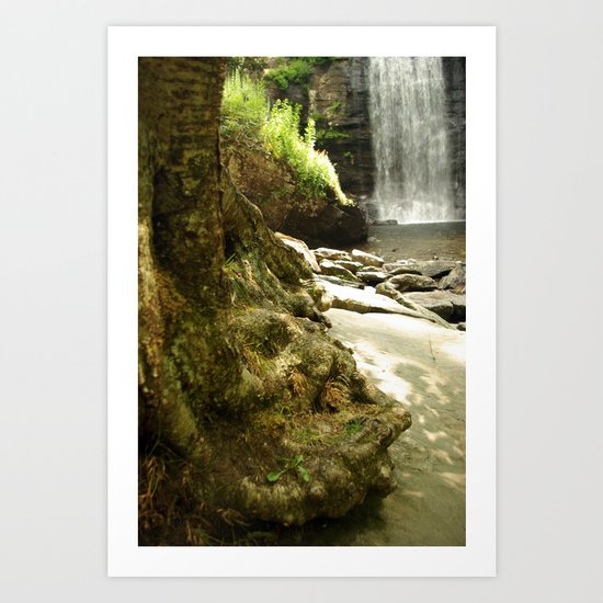 Nubby Knees Art Print