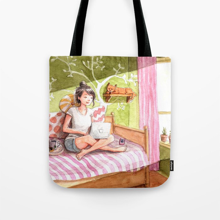 Home Office Tote Bag