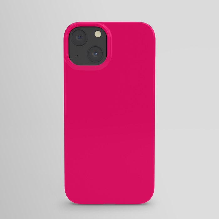 Hot Pink Color iPhone Case