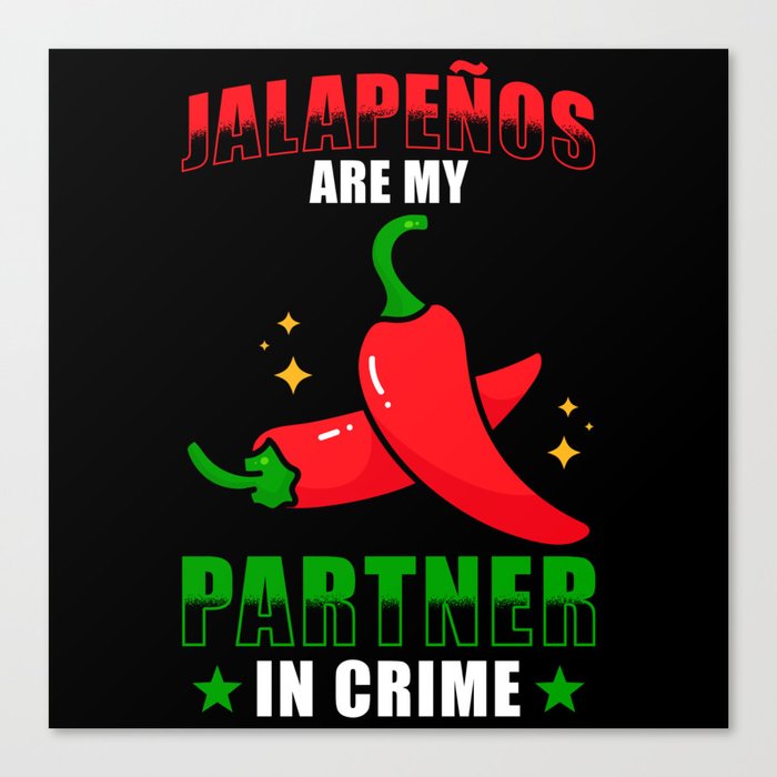 Jalapenos Canvas Print