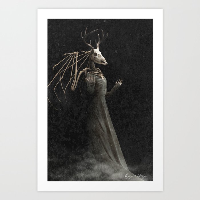 The Mother of Autumn Art Print