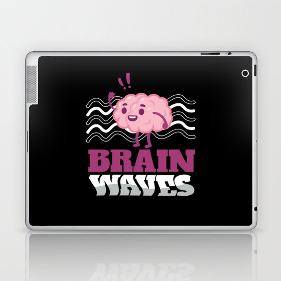 Brain Waves Neurology Science Laptop & iPad Skin