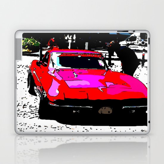 Red Car Laptop & iPad Skin