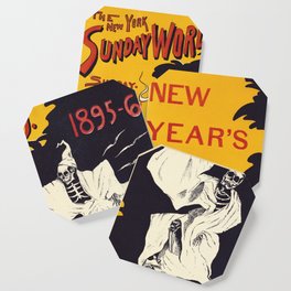 The New York Sunday World Sunday Dec. 29th great new year's number 1895 Coaster
