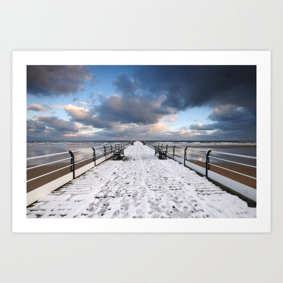 Saltburn by the Sea Art Print