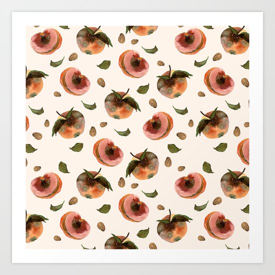 moldy peaches Art Print