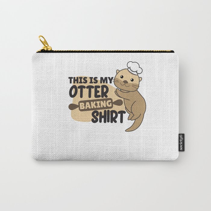 My Otter Back Shirt - Funny Otter Pun Carry-All Pouch