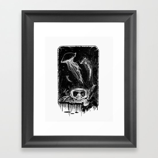 Underwater Vision Framed Art Print