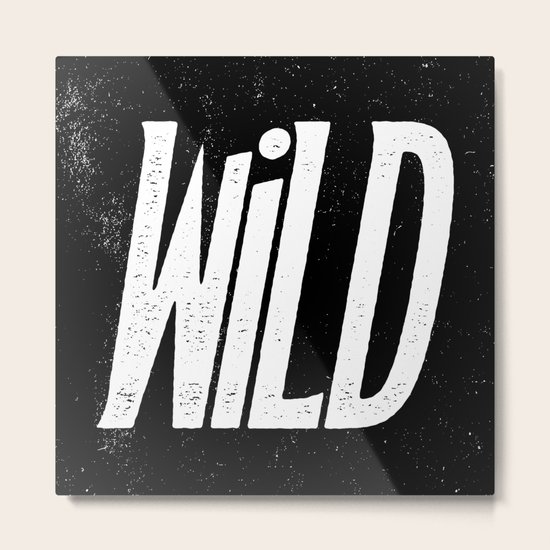 Wild Metal Print