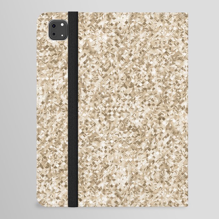 Luxury Soft Gold Pattern iPad Folio Case