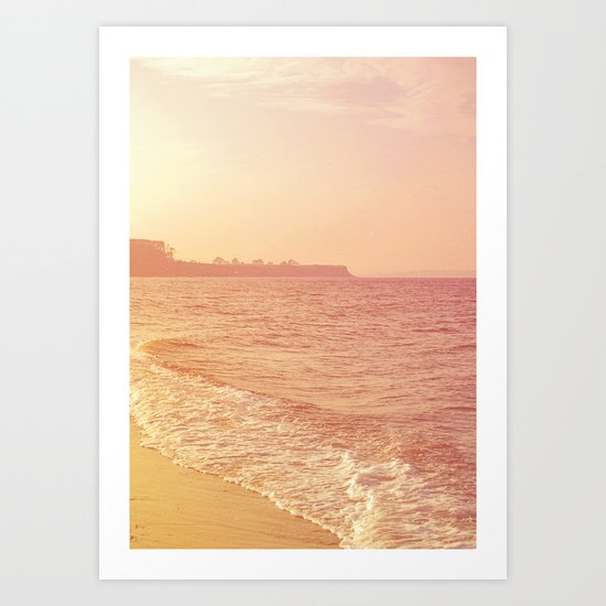 PURE SHORE Art Print