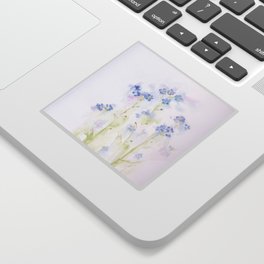 Watercolor Forget-me-nots Sticker