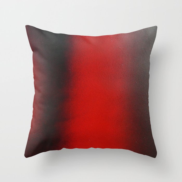 Red like Rothko Throw Pillow