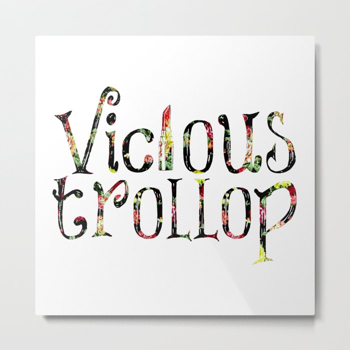 Vicious Trollop Metal Print