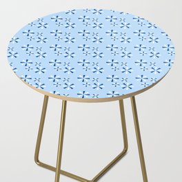 Geometric flower 158 Side Table