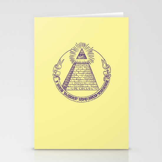 I see what you did there Stationery Cards