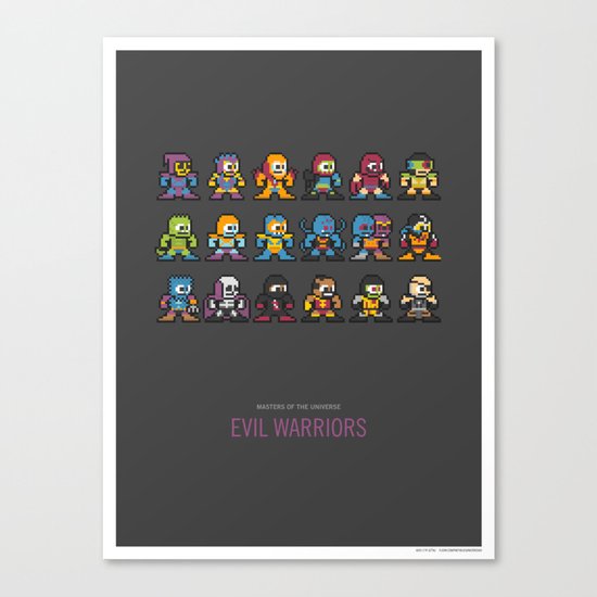 Mega MotU: Evil Warriors Canvas Print