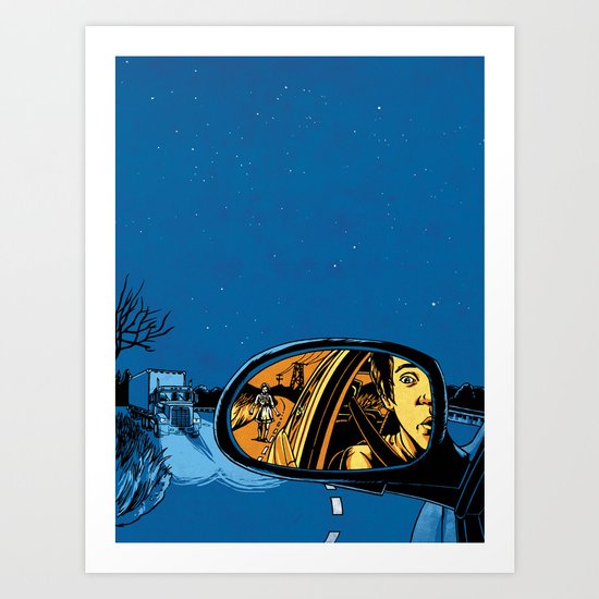 Night Drive Art Print