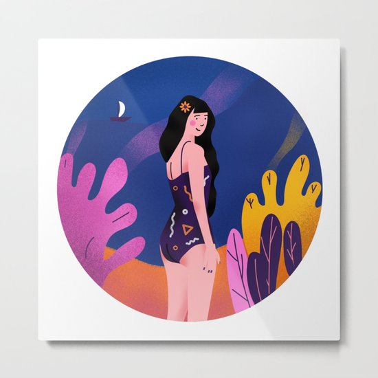 Beach Metal Print