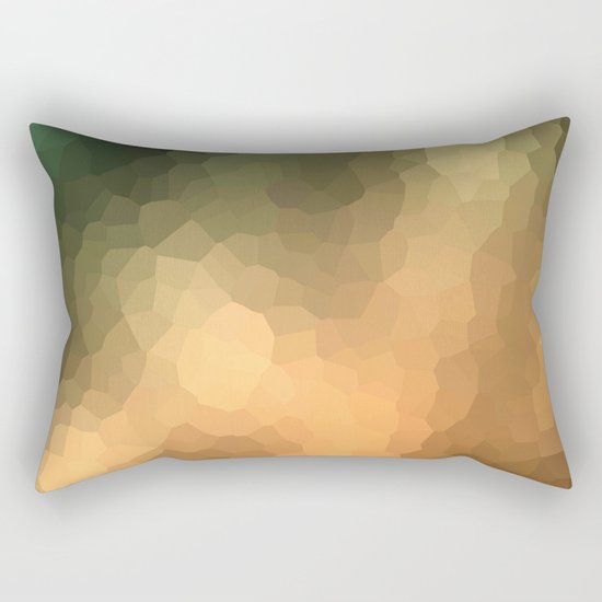 Abstract pattern "Sunny day ". Rectangular Pillow