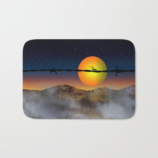 Step out of your comfort zone Bath Mat