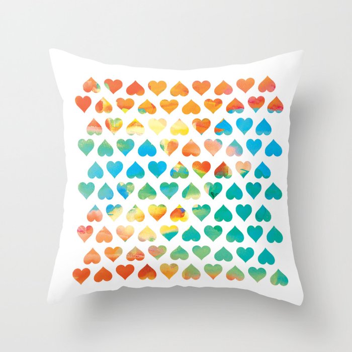 Lovely Day Throw Pillow