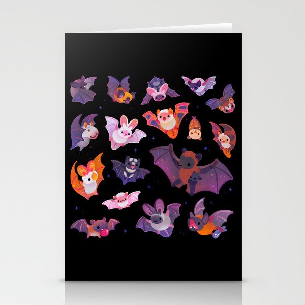 Bat Stationery Cards