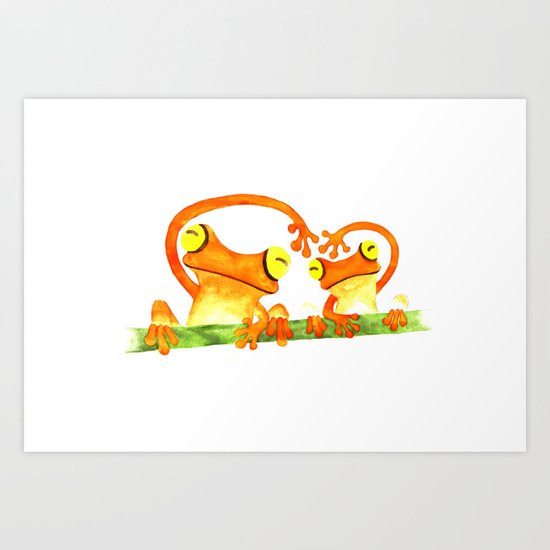 We Heart Art Print