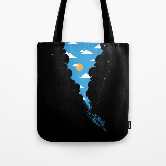 Skydiver Tote Bag