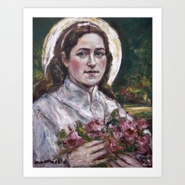Saint Therese of Lisieux Art Print